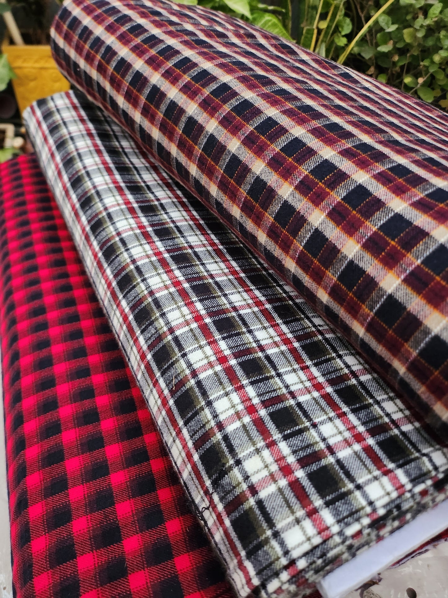 Pure Wool Winter Checks Multi Color