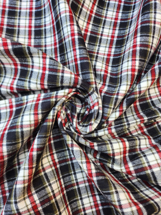 Pure Wool Winter Checks Multi Color