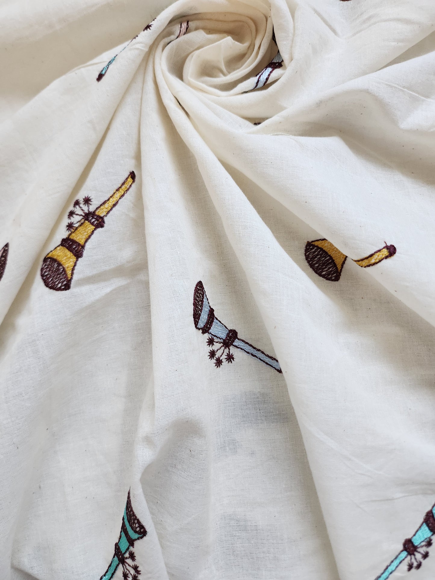 Kora Cotton Embroidery Flute