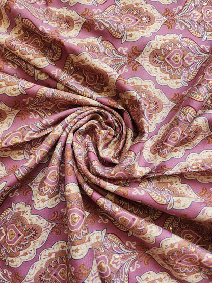 Pure Rayon Cotton Block Printed