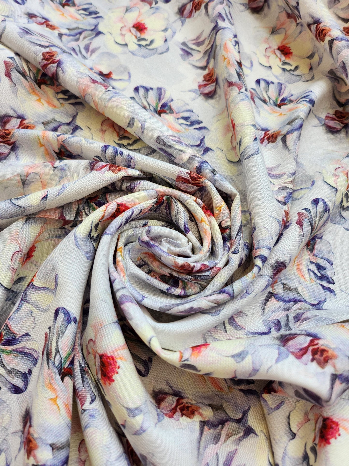 Pure Rayon Cotton Floral