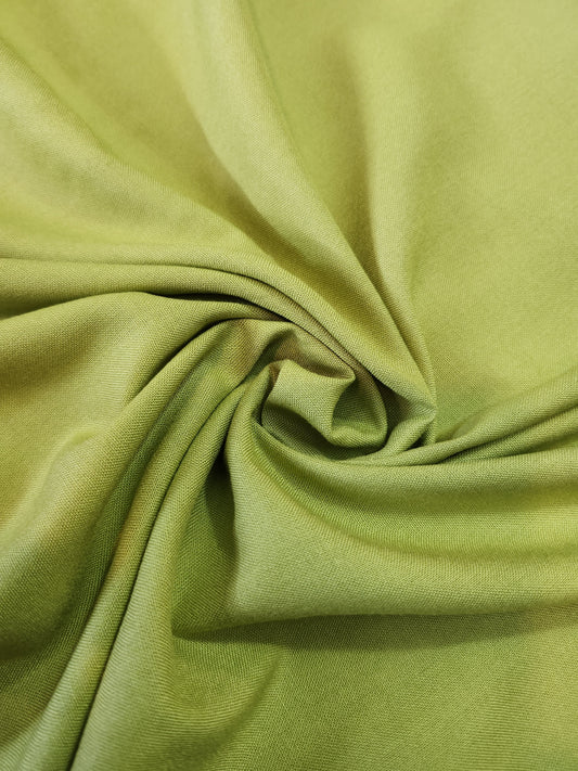 Plain Rayon Cotton with Oliv Color