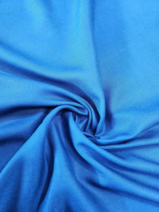 Plain Rayon Cotton with Azure Color