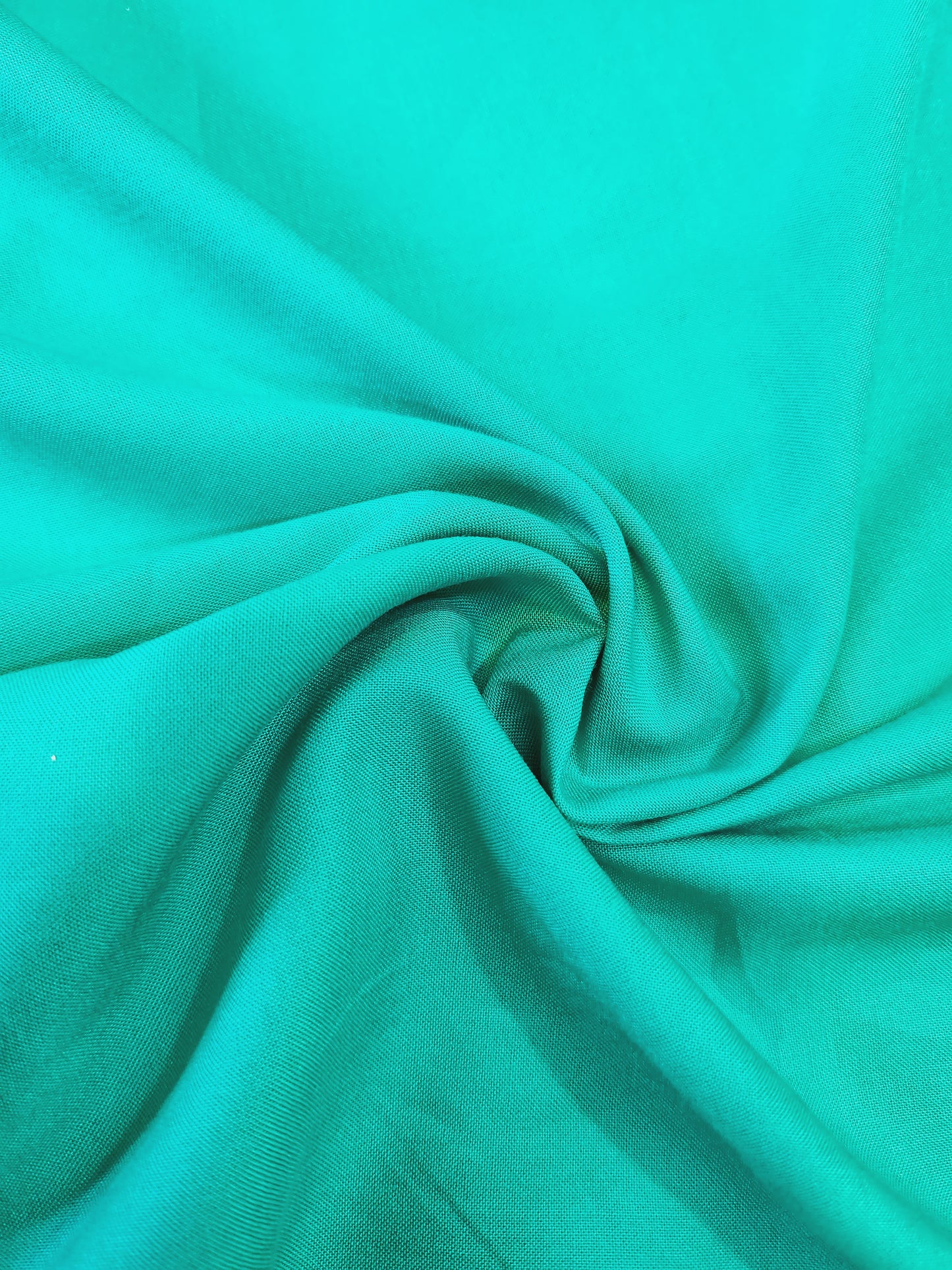 Plain Rayon Cotton with Turquoise Color