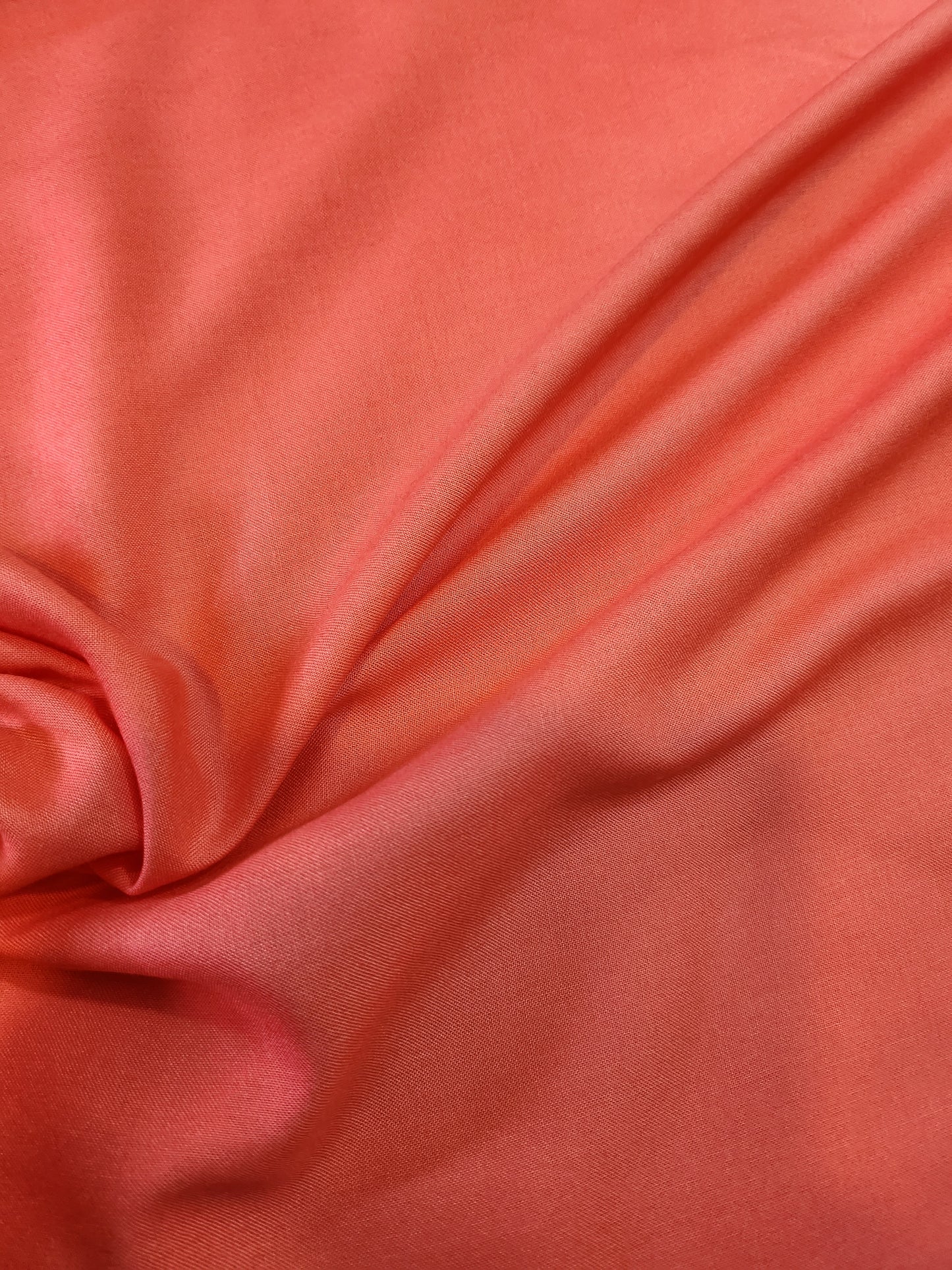 Plain Rayon Cotton with Rust Color