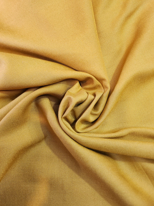 Plain Rayon Cotton with Golden Color