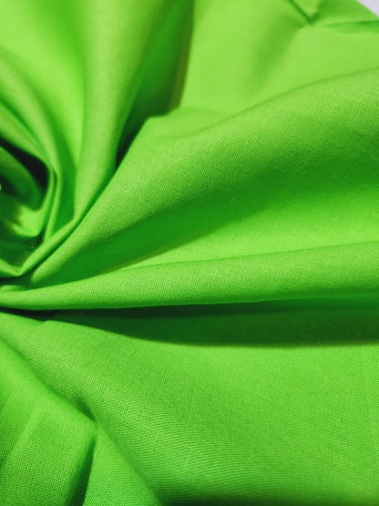 Pure Plain Cotton Applegreen Color