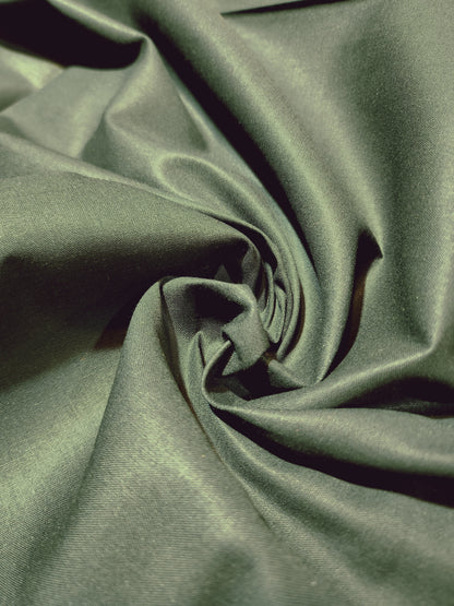 Pure Plain Cotton Dark Green Color