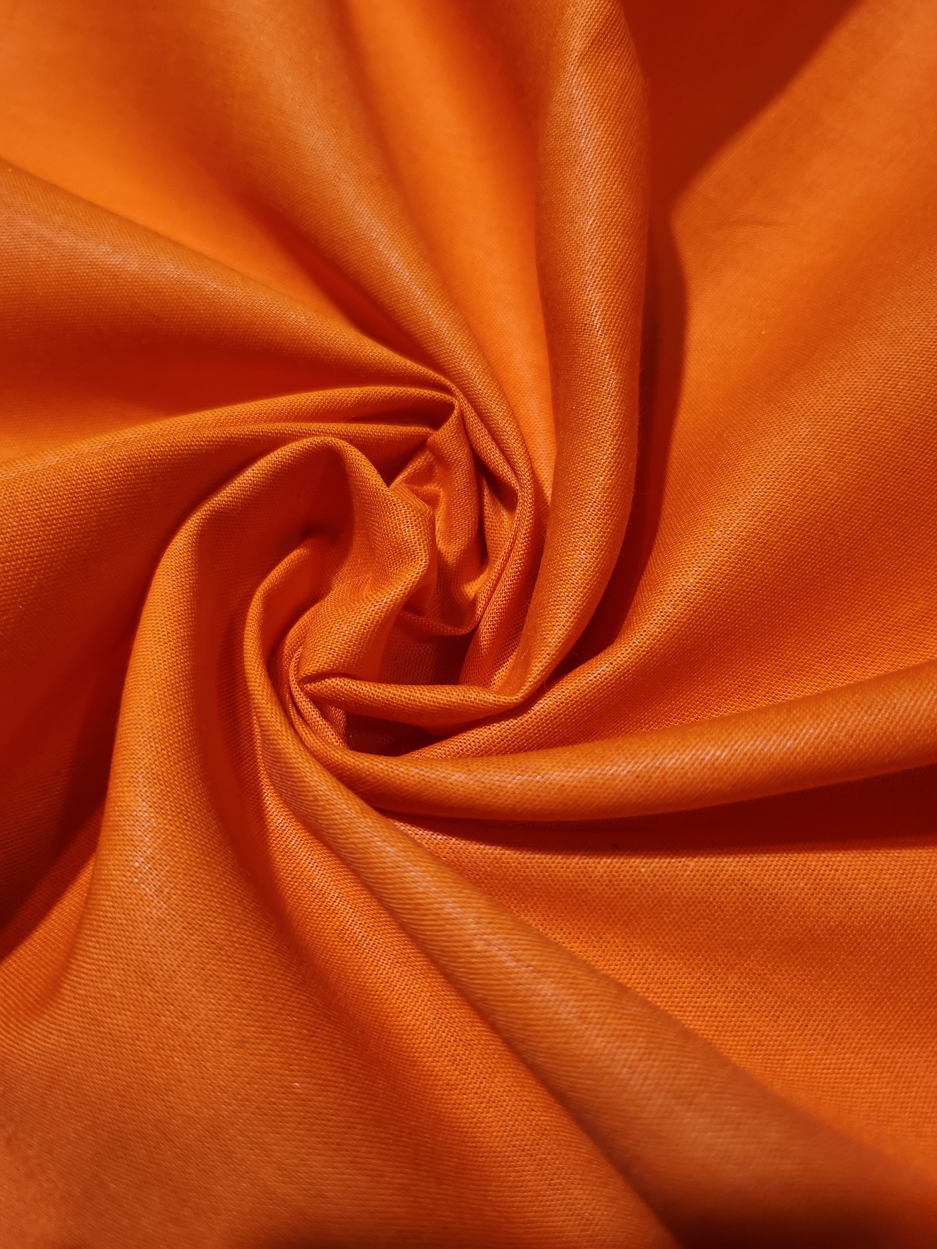 Pure Plain Cotton Copper Color – MrFabrics