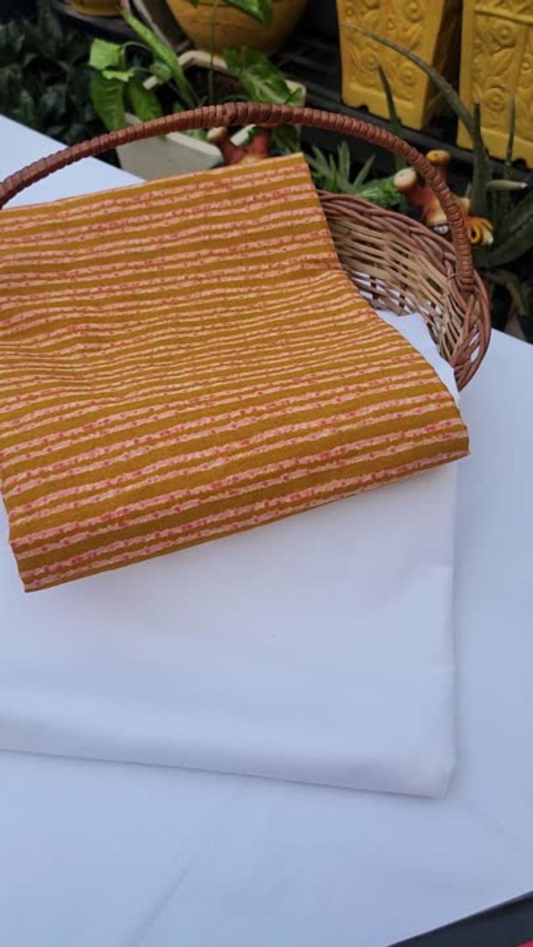 Multi color stripe design with Pure cambric cotton