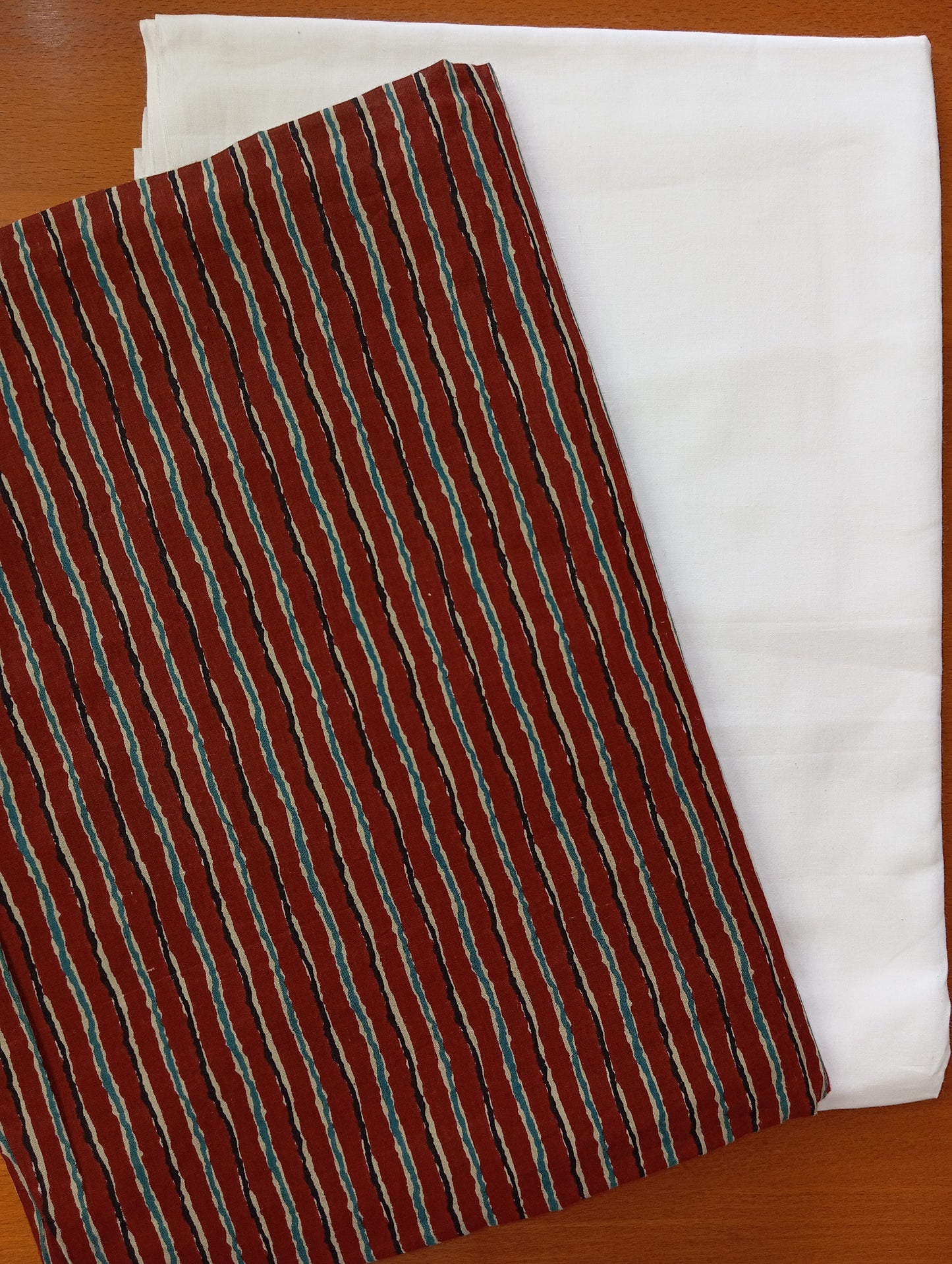 Multi color stripe design with Pure cambric cotton